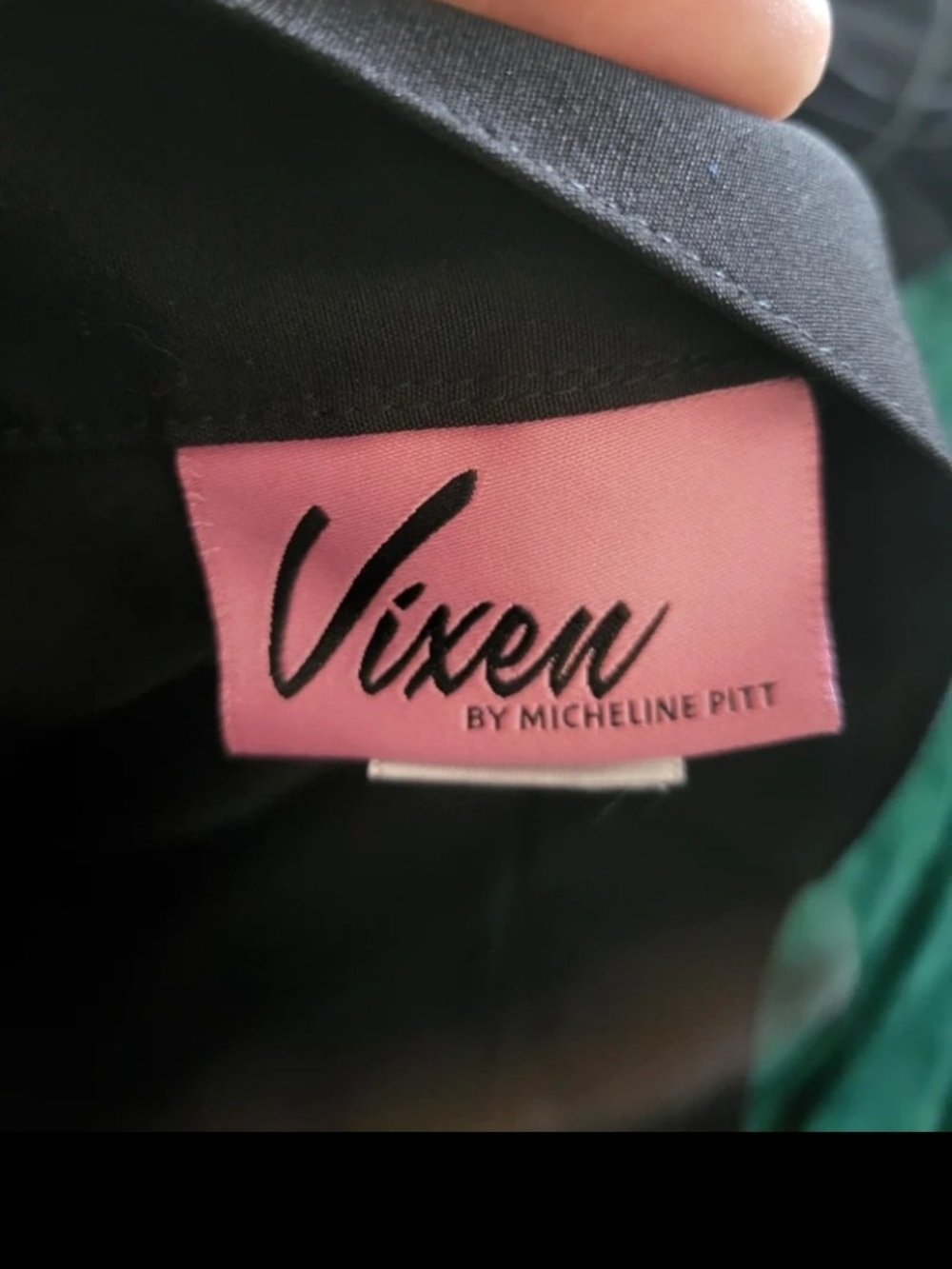 Vixen by micheline pitt palazzo pants likenew 2x - Picture 2 of 3